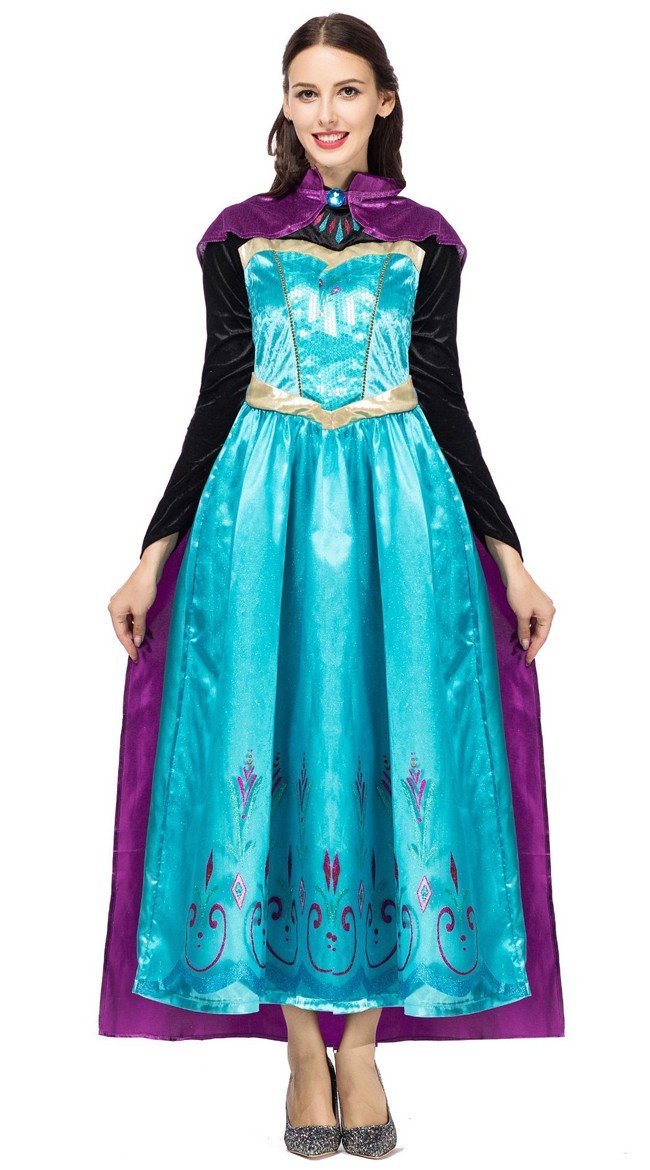 Frozen Anna Kostüm für Erwachsene Prinzessin Kostüme