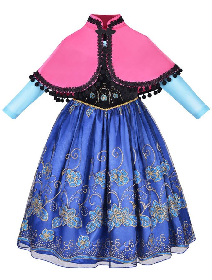 Frozen Prinzessinenkleid Anna Kleid Kinder