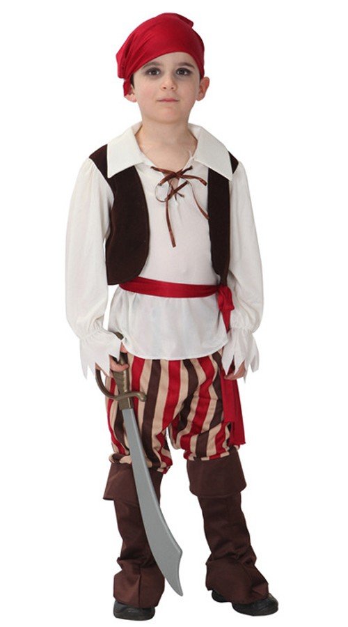 Klassisches Piratenkostüm für Kinder für Halloween