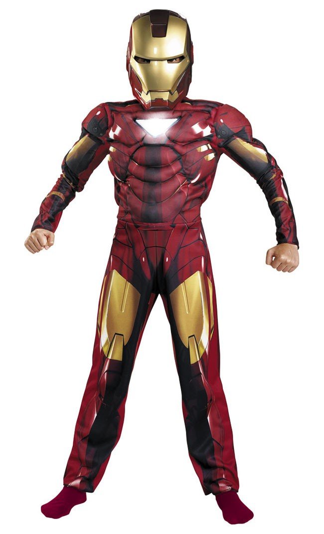 Avengers Iron Man Kostüm Kinder Mark VII Muskel Kostüm Dreieck