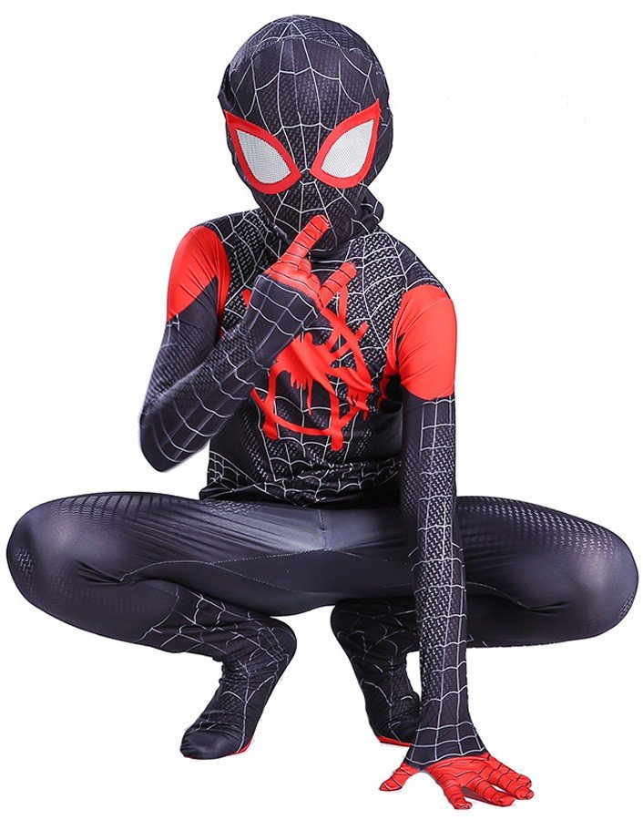 Spider Man Into the Spider Verse Kostüm Kinder Superhelden Kostüme