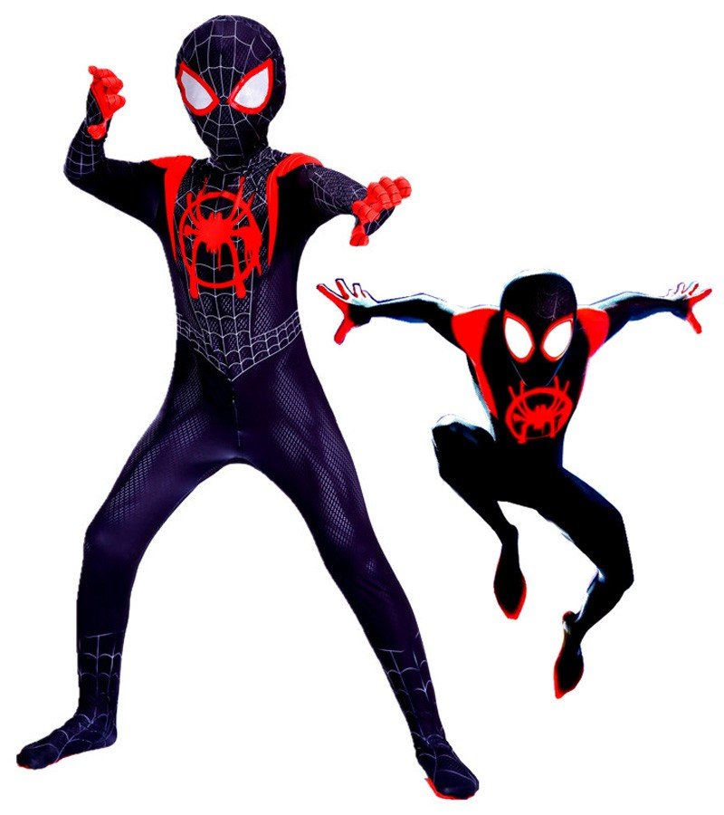 Spider Man Into the Spider Verse Kostüm Kinder Superhelden Kostüme