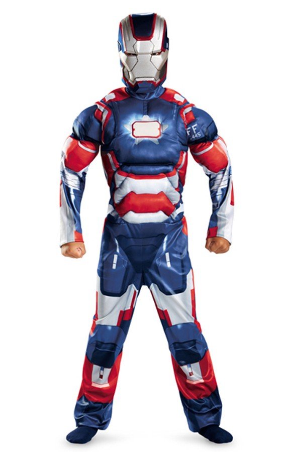 Avengers Iron Man Kostüm Kinder Mark VII Muskel Kostüm Blau