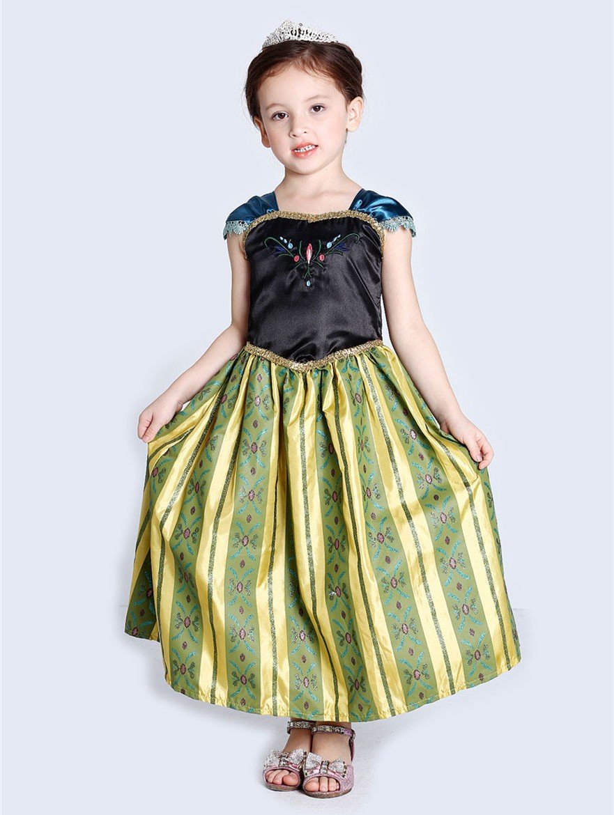 Eiskönigin Kostüm Prinzessin Anna Kleid Kinder