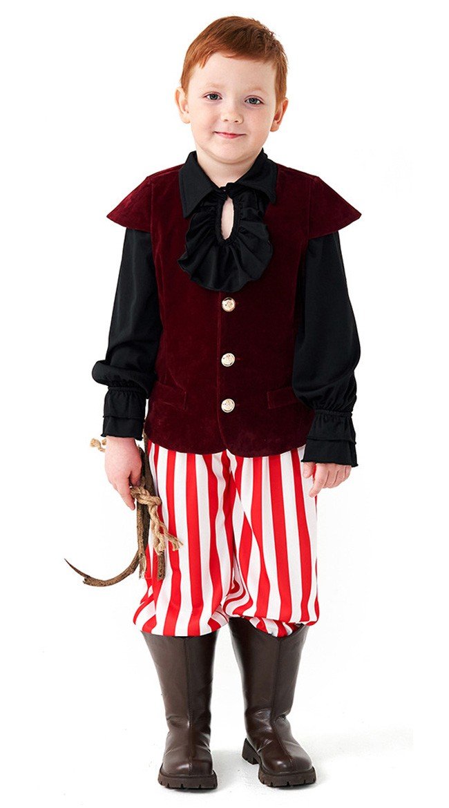 Rüschen Piratenkostüm Kinder Mittelalterliches Ritterkostüm Jungen