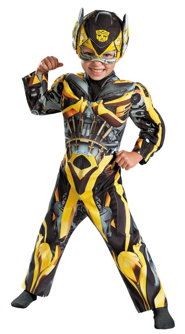 Transformers Kostüm Kinder Bumblebee Kostüm Muskelkostüm