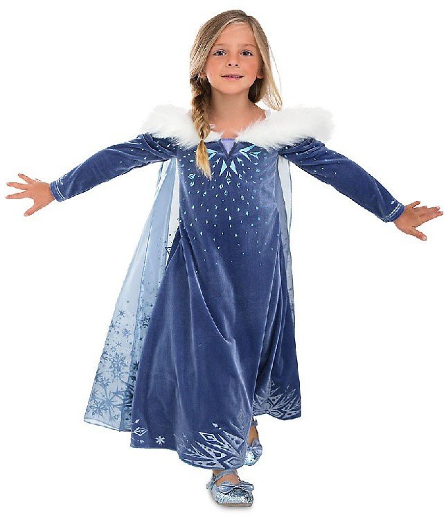 Schneekönigin Elsa Anna Prinzessin Kostüm Kinder