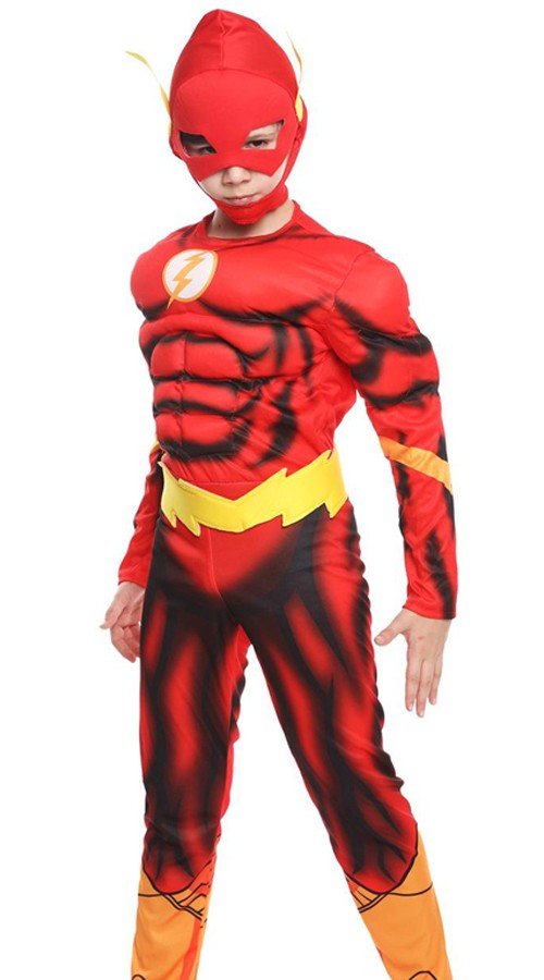 The Flash Kostüm für Kinder Halloween Superhelden Kostüme