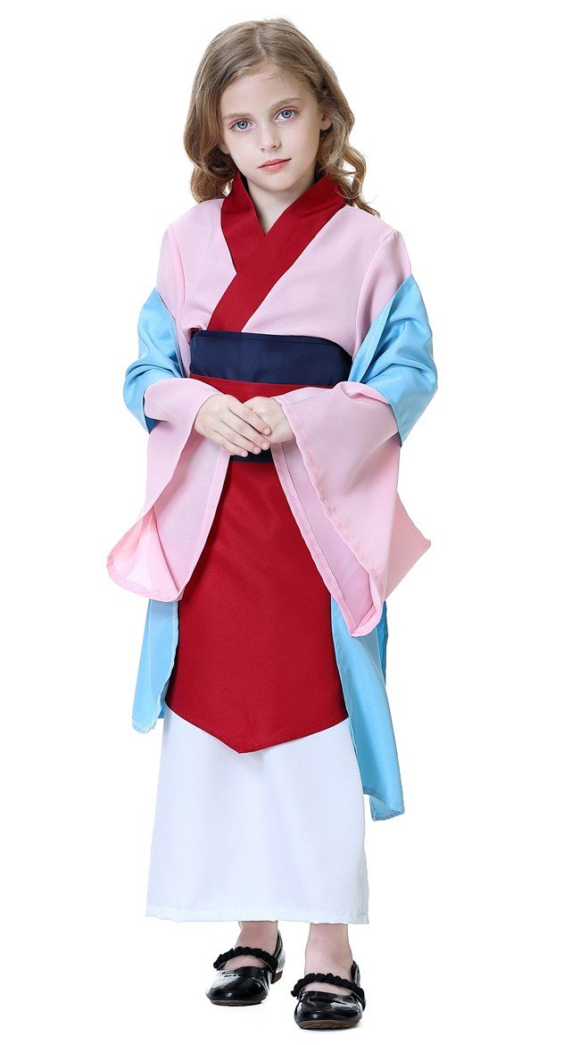 Hua Mulan Kostüm Kinder Halloween Prinzessin Kostüme