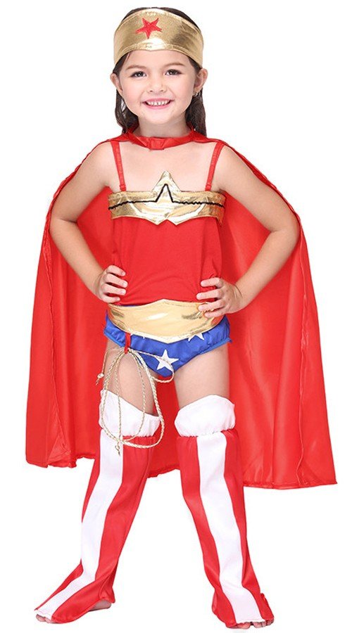DC Comics Wonder Woman Kostüm für Kinder
