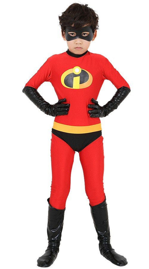 Die Unglaublichen 2  Kostüm Jungen The Incredibles Kostüm für Kinder Lycra