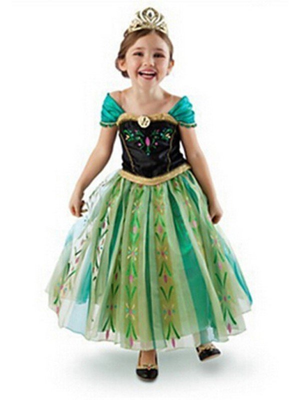 Frozen Prinzessin Anna Krönung Kleid Kinder