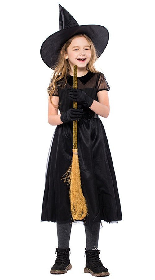 Verhext Halloween Hexenkostüm Für Kinder