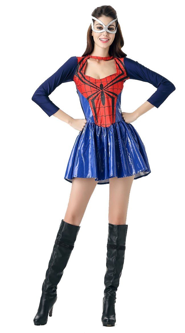 Sexy Spidergirl Kostüm Superhelden Kostüme Erwachsene