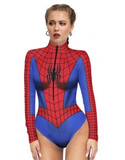 Sexy Amazing Spidergirl Kostüm Badeanzug Strandbekleidung Superhelden Kostüme Body