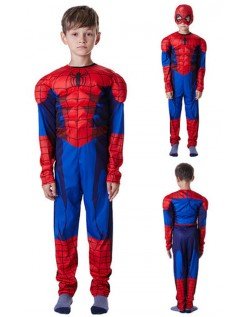 Spiderman Kostüm Kinder Muskelkostüm Superheldenkostüme