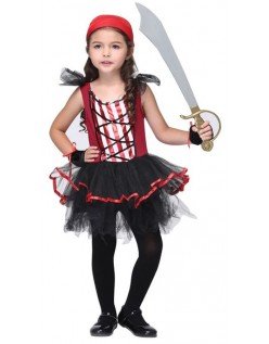 Neuartige Piratenkostüm für Mädchen Halloween Kostüme