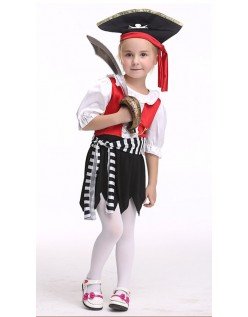Halloween Mädchen Piratenkostüm für Kinder