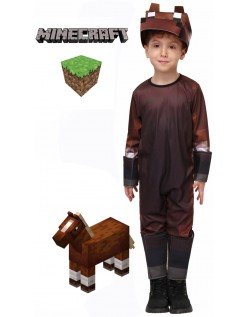Minecraft Kostüme für Kinder Tierpferd Kostüm Faschingskostüm
