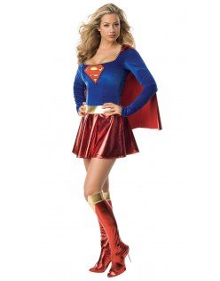 Superhelden Kostüme Sexy Supergirl Kostüm Erwachsene