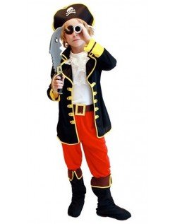 Karibik Jack Sparrow Kostüm Halloween Piratenkostüm für Kinder