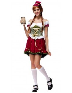 Renaissance Kurz Oktoberfest Kleidung Damen