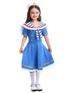 Süße Matrosen Kostüm Kinder Maritime Kostüm für Mädchen