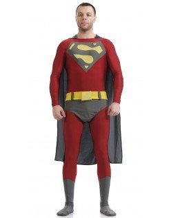 Superhelden Kostüme Lycra Spandex Superman Kostüm Erwachsene Kinder