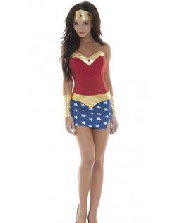 Sexy Superhelden Wonder Woman Kostüm Damen