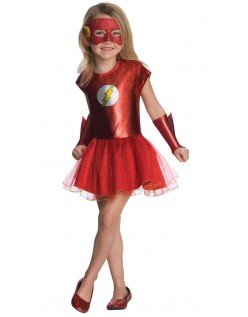 DC Comics Superhelden Mädchen Flash Kostüm