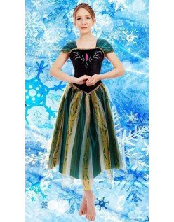 Frozen Kostüme Prinzessin Anna Kleid Für Erwachsene