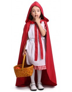Deluxe Rotkäppchen Kostüm für Kinder Halloween Kostüme