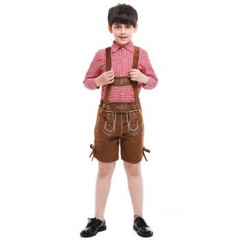 Oktoberfest Lederhosen Kostüm Kinder Trachtenlederhosen